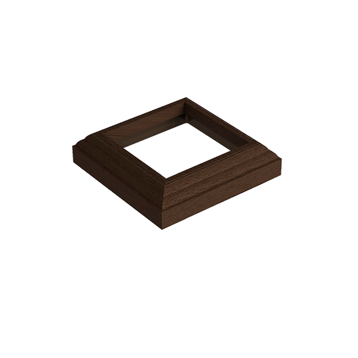Крышка нижняя для столба из ДПК Woodvex,Select, венге в Калуге