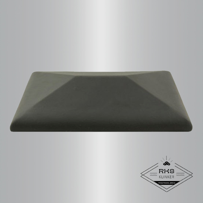 Клинкерный колпак на столб ZG Clinker, СР 300х425 мм, графит в Калуге