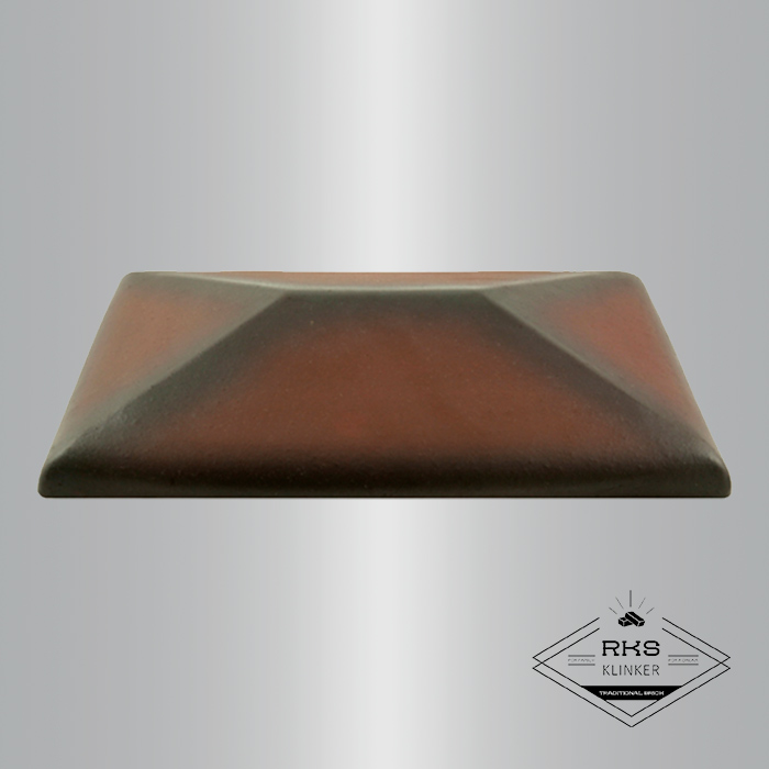 Клинкерный колпак на столб ZG Clinker, СР 300х425 мм, ольха в Калуге