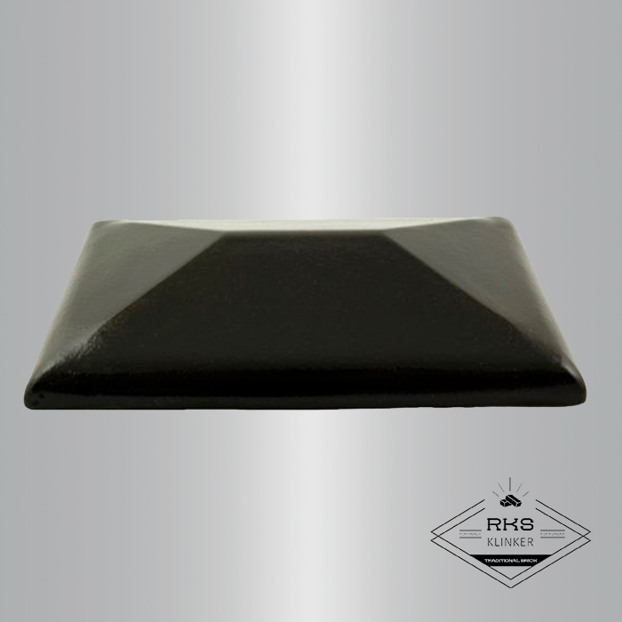 Клинкерный колпак на столб ZG Clinker, СР 300х425 мм, тёмно-коричневый в Калуге