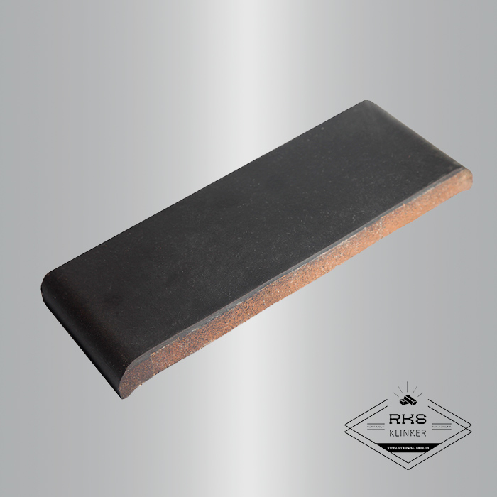 Парапетная плитка ZG Clinker, КР20 190x110x25 мм, Графит в Калуге
