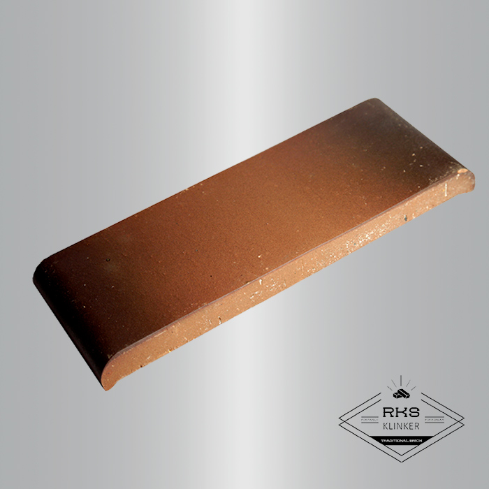 Парапетная плитка ZG Clinker, КР20 190x110x25 мм, Каштановая в Калуге