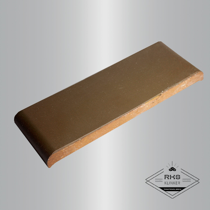 Парапетная плитка ZG Clinker, КР20 190x110x25 мм, Коричневая в Калуге