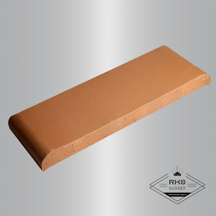 Парапетная плитка ZG Clinker, КР20 190x110x25 мм, Красная в Калуге