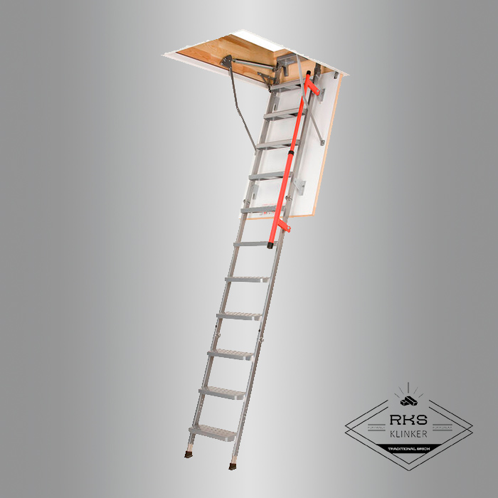 Чердачная металлическая лестница FAKRO LML Lux 70х130х305 в Калуге