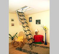 Чердачная лестница OMAN "NOZYCOWE" 60х80х300 см в Калуге