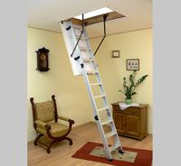 Чердачная лестница OMAN Alu-Profi 60х110х280 см в Калуге
