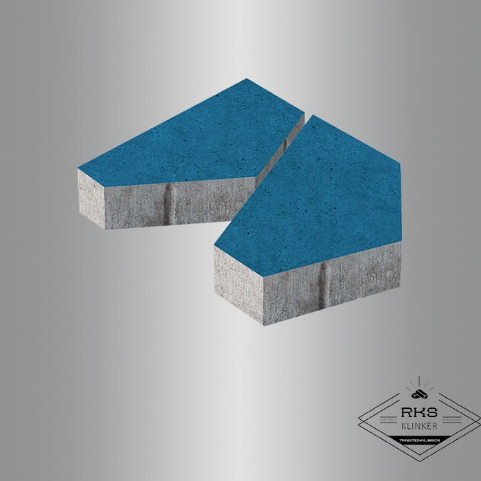 Плитка тротуарная БелАрБет, Полигональ, Синий купить в Калуге — RKS KLINKER Плитка тротуарная БелАрБет, Полигональ, Синий в Калуге