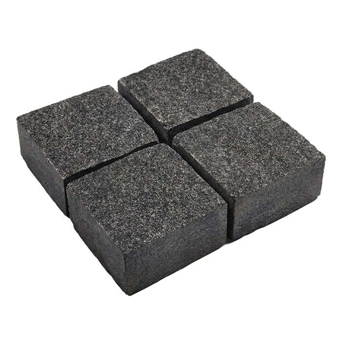 Гранитная брусчатка RKS SLATE Gabbro (Габбро) Карандаш, 100x100 мм в Калуге