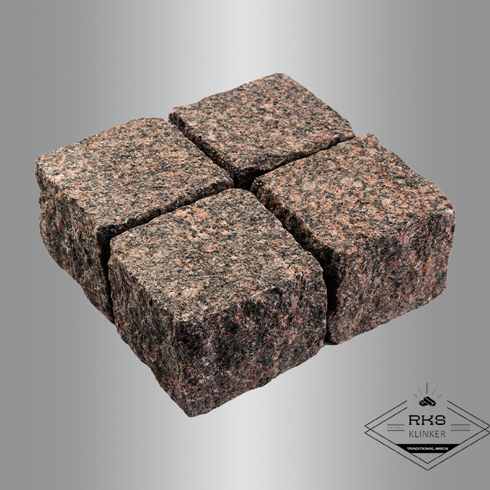Гранитная брусчатка Дымовская, Француженка, 100x100x80 мм в Калуге