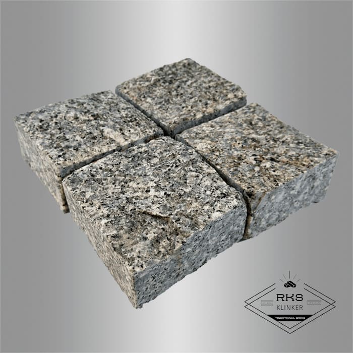 Гранитная брусчатка Grey Pearl, Карандаш, 100x100 мм в Калуге