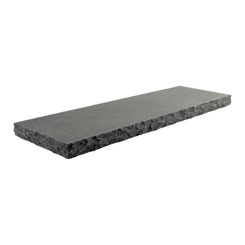 Ступень из камня RKS SLATE Belgian Black, колотая, 1500х350х30 мм в Калуге