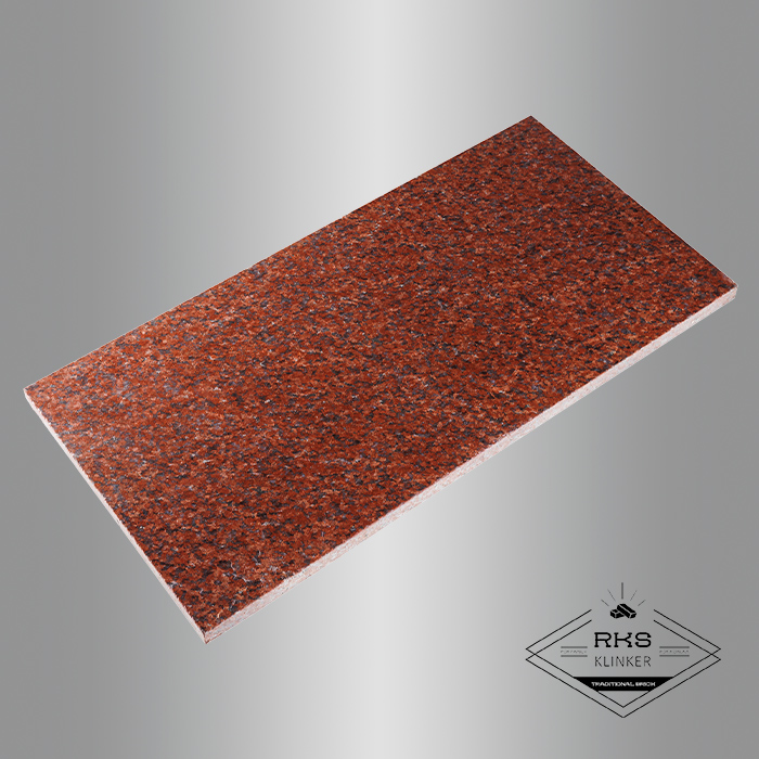 Гранитная плитка Imperial Red, Thermo/Polished в Калуге