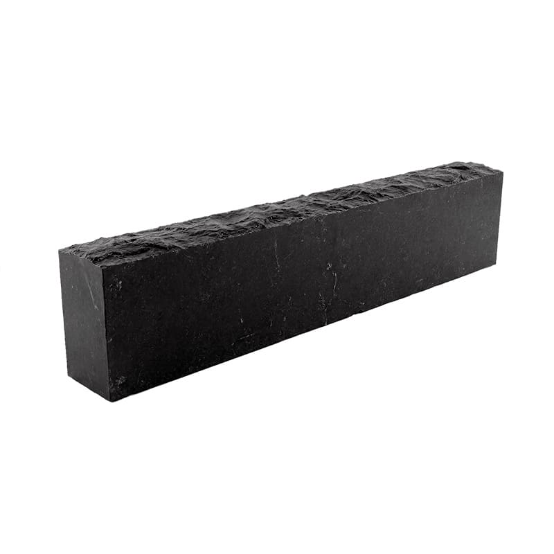 Бордюр из камня RKS SLATE Belgian Black, колотый, 200х50х1000 мм в Калуге