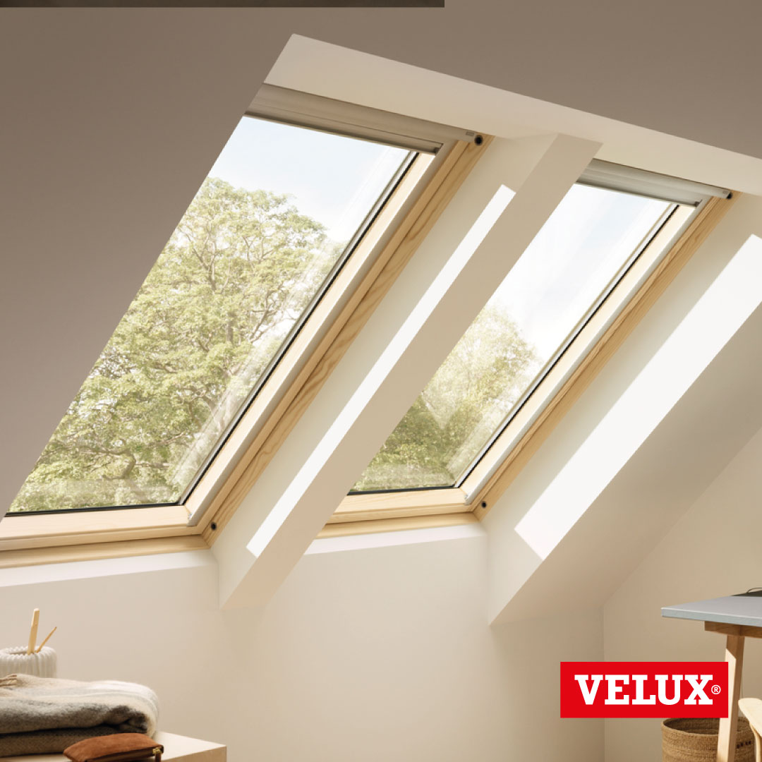 мансардные окна VELUX реконстрой