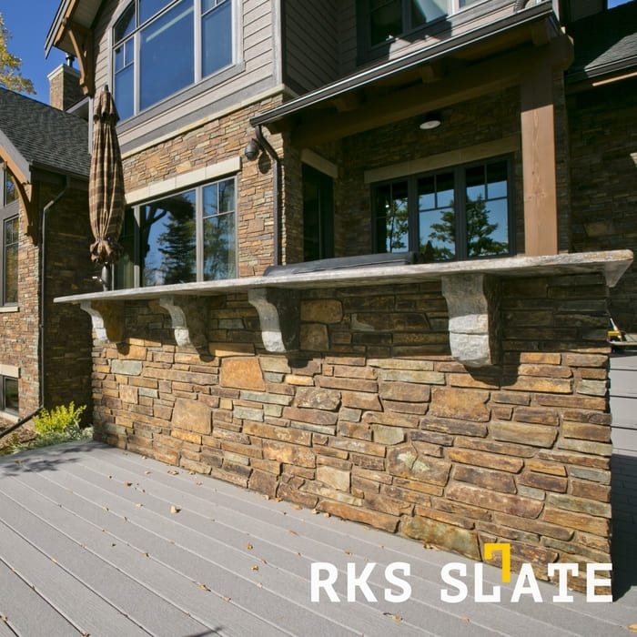 Фасадный облицовочный камень Multi Quartz Temple в Калуге