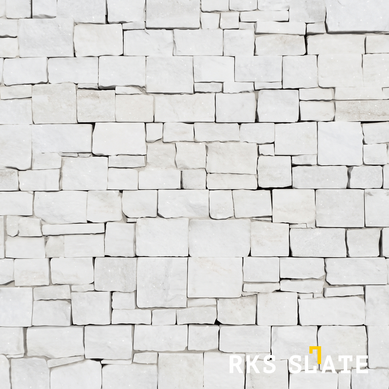 Фасадный облицовочный камень White Quartz Castle в Калуге