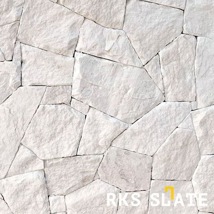 Фасадный облицовочный камень White Quartz Loose в Калуге