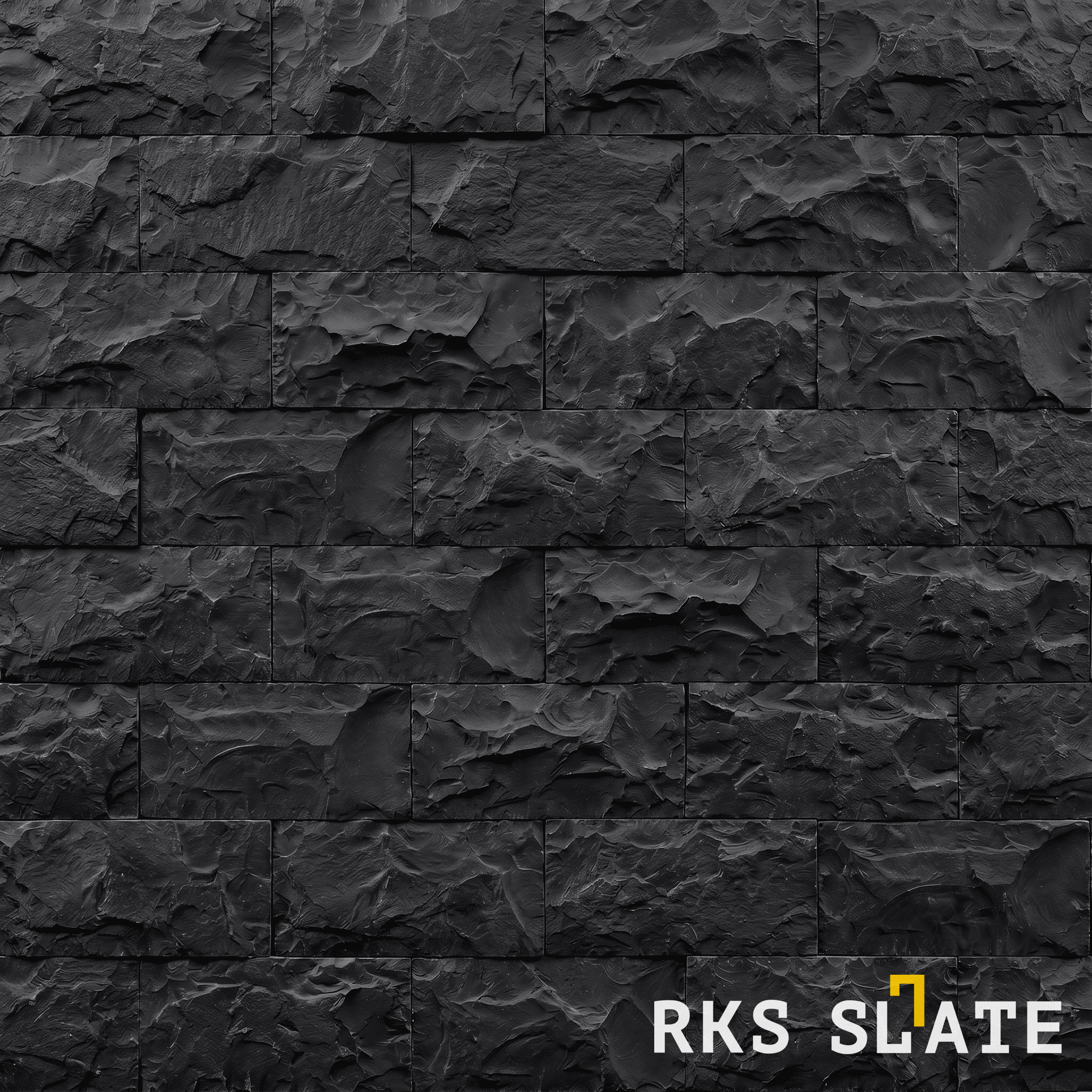 Фасадный колотый камень Belgian Black Rock (Скала) в Калуге