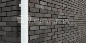 Кирпич для фасада БРАЕР кладка НУАР терра
