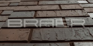 Кирпич облицовочный БРАЕР КЛАДКА LIMITED ТЕРРА фасад двухэтажного дома (4)