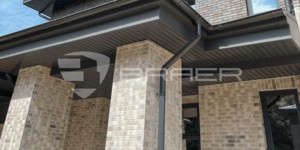 Фасад из кирпича облицовочного керамического BRAER PRO 72 (3)