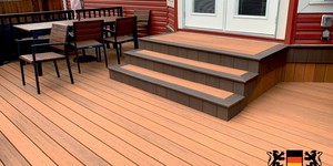 Ступени из ДПК Bamberg Lebanese Cedar (терраса, ступени, крыльцо) 3