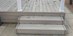 Ступени из ДПК Turtle Shell French Oak Co-Extrusion (терраса, крыльцо, ступени) 8