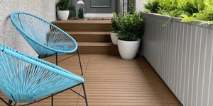 Ступени из ДПК Turtle Shell Thai Teak Co-Extrusion (балкон, ступени) 6