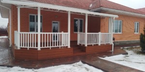 Ступени из ДПК Turtle Shell Thai Teak Co-Extrusion (терраса, ступени) 12