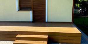 Ступени из ДПК Turtle Shell Thai Teak Co-Extrusion (терраса, ступени) 25