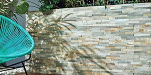 Камень для цоколя и фасада 3D панели Сланец Beige Slate от бренда RKS SLATE заказать с доставкой (6)