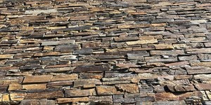 Натуральный камень для облицовки стен фасада 3D панели RKS SLATE Сланец Cedar Slate Rockface заказать с доставкой (4)