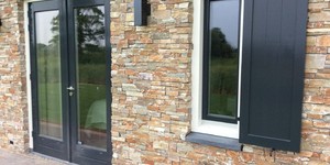 Фасад из натурального камня фото 3D панели RKS SLATE Кварцит Multi Quartz Country (8)