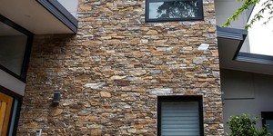 Фасад из натурального камня фото 3D панели RKS SLATE Кварцит Multi Quartz Country (9)