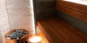 Белый камень за печь в бане купить 3D панели RKS SLATE Кварцит White Quartz Classic готовый результат на фото (2)